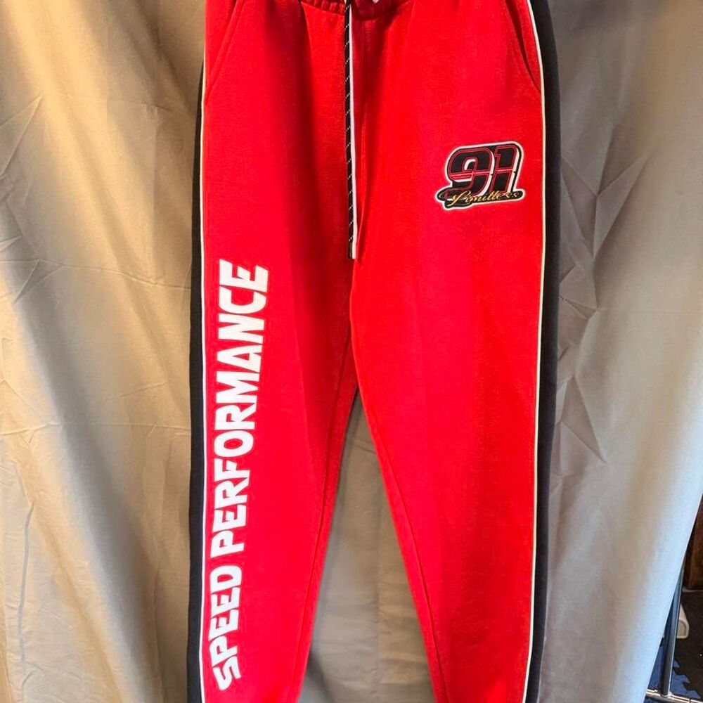 Men's Red Joggers-tracksuits